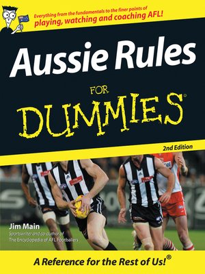 cover image of Aussie Rules For Dummies